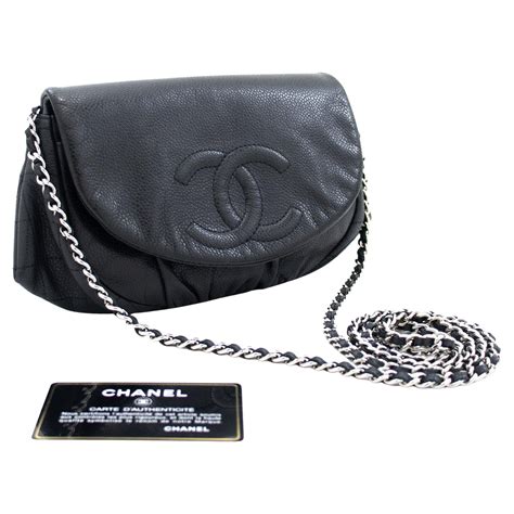 chanel half moon woc|chanel woc on chain.